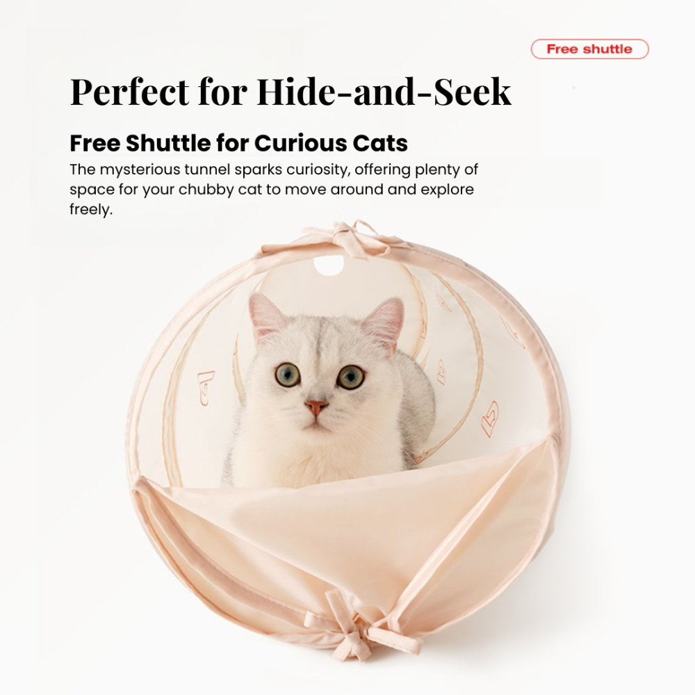 PurrPlay Tunnel + Roly-Poly