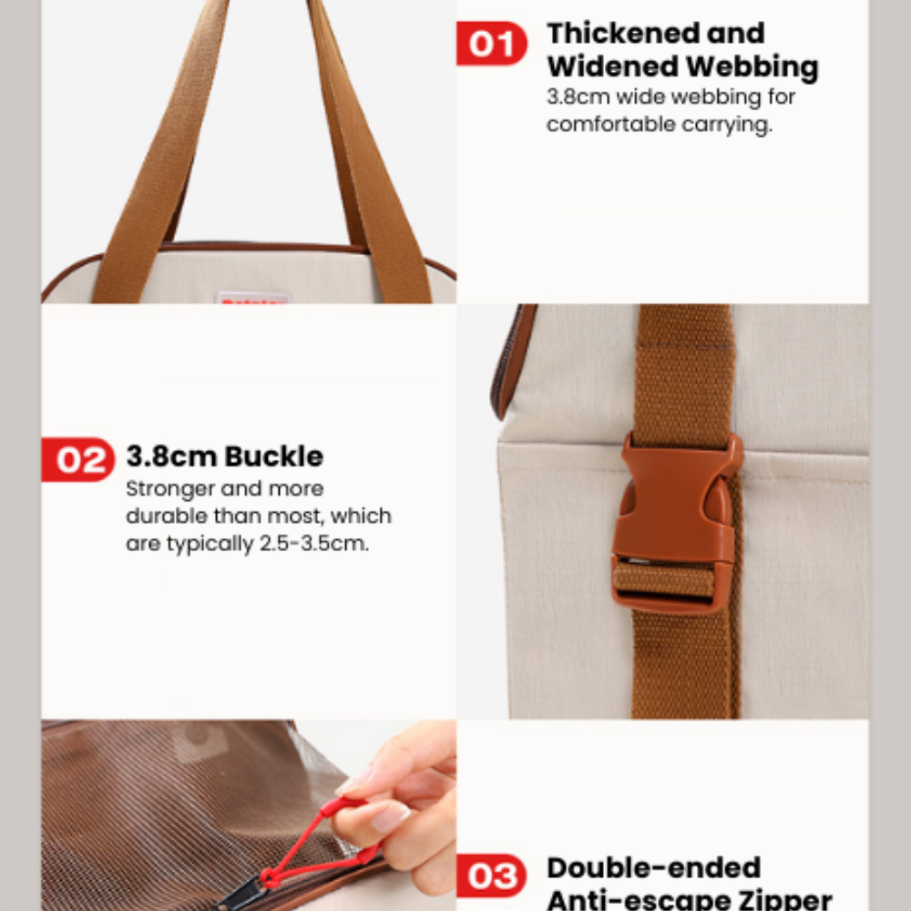 MeowGo Cozy Travel Bag
