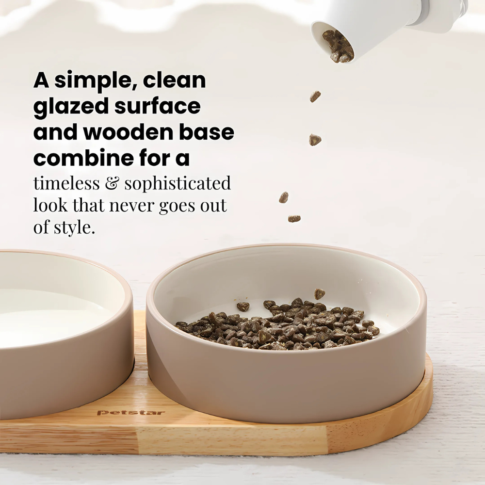 Ceramic Duo Bowl Set