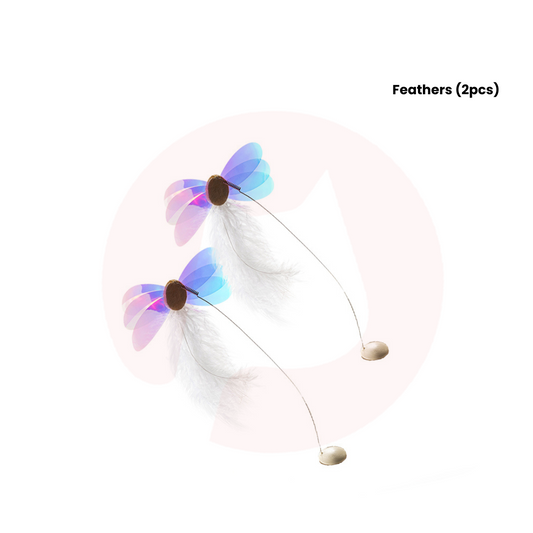 Feather Chase Spinner - Feathers (2pcs)